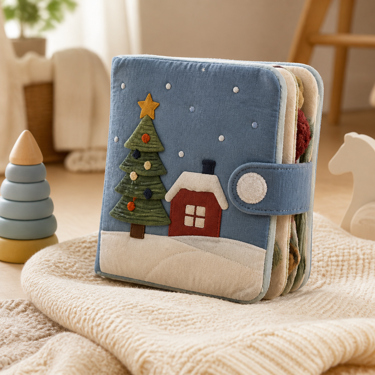Zacht boekje voor kleine ontdekkers · Kerst voor een kind