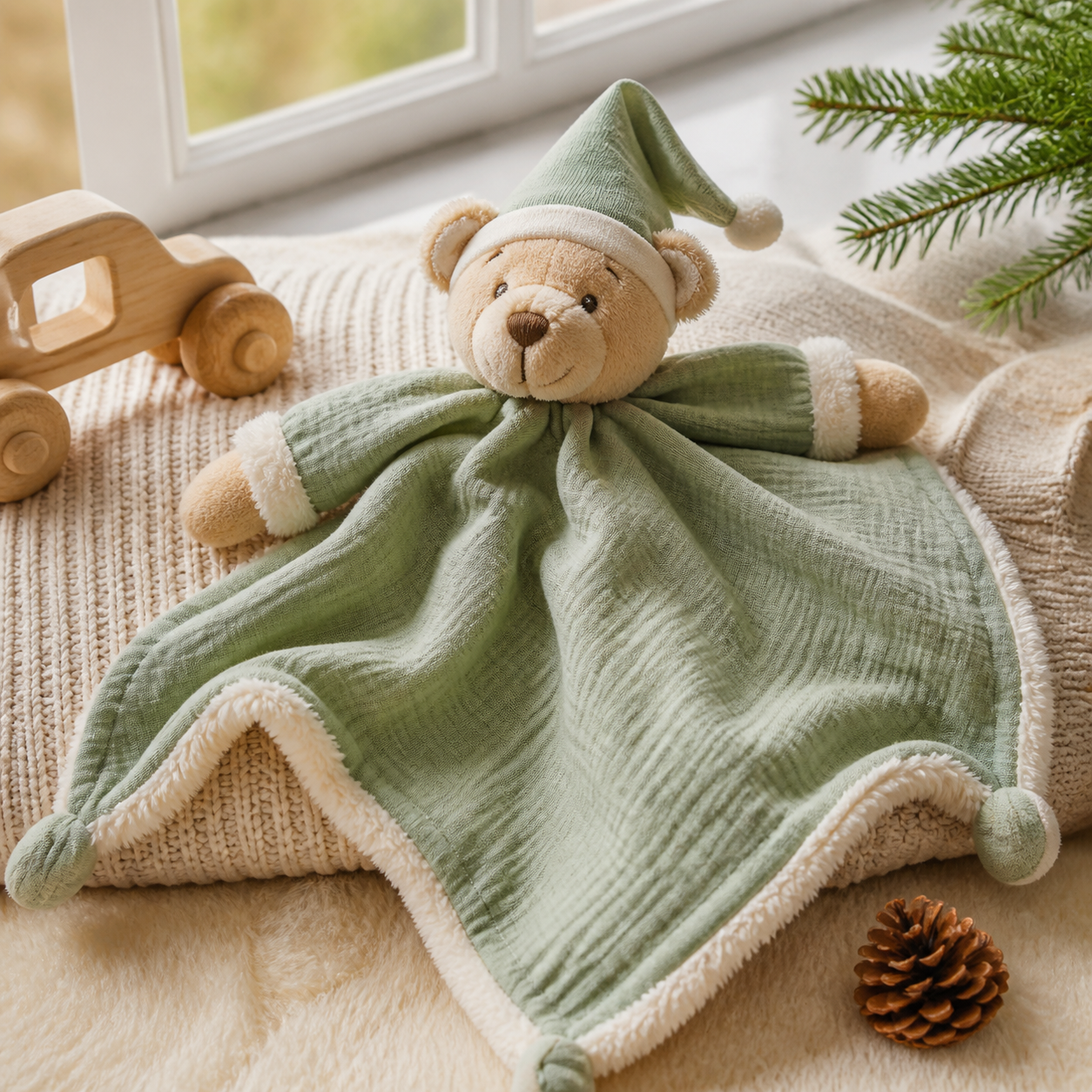 Knuffeldoekje voor thuis en onderweg · Kerst voor een kind