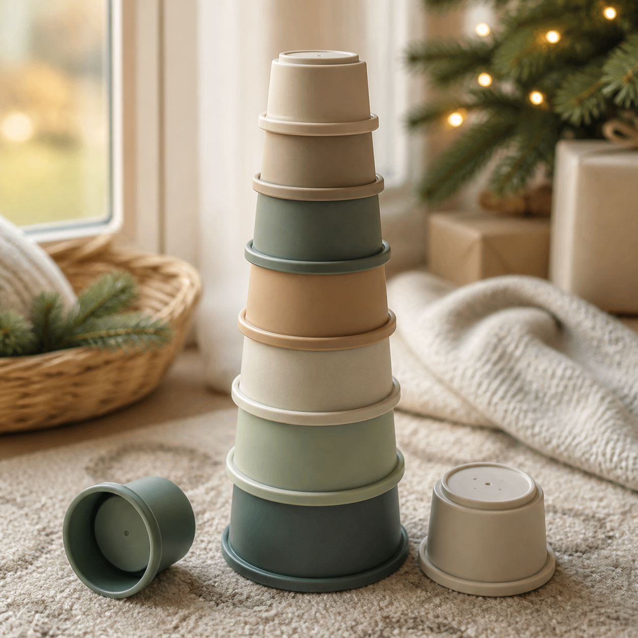 Stapelbekers voor kleine ontdekkers · Kerst voor familie
