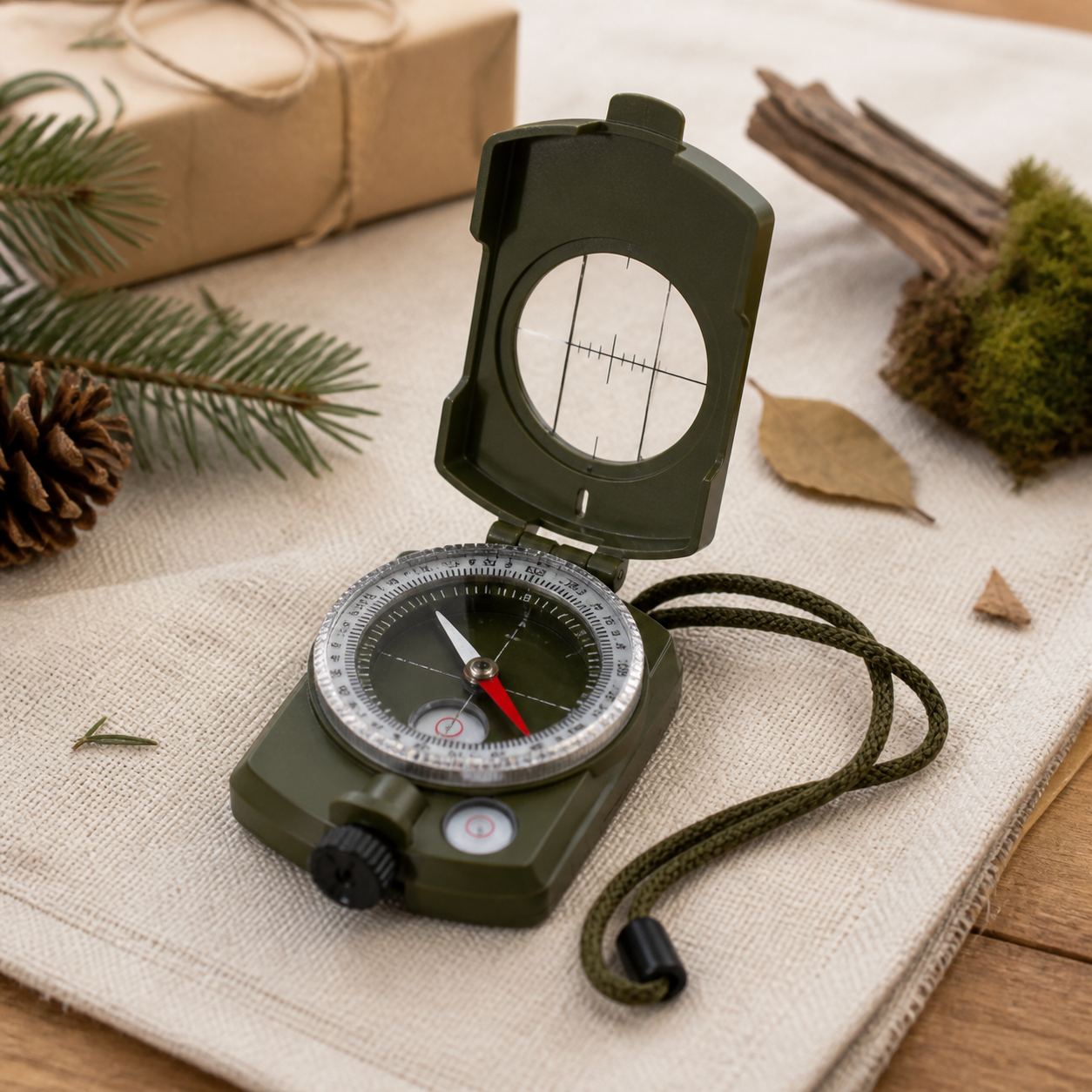 Kompas om de natuur te ontdekken · Kerst voor een kind