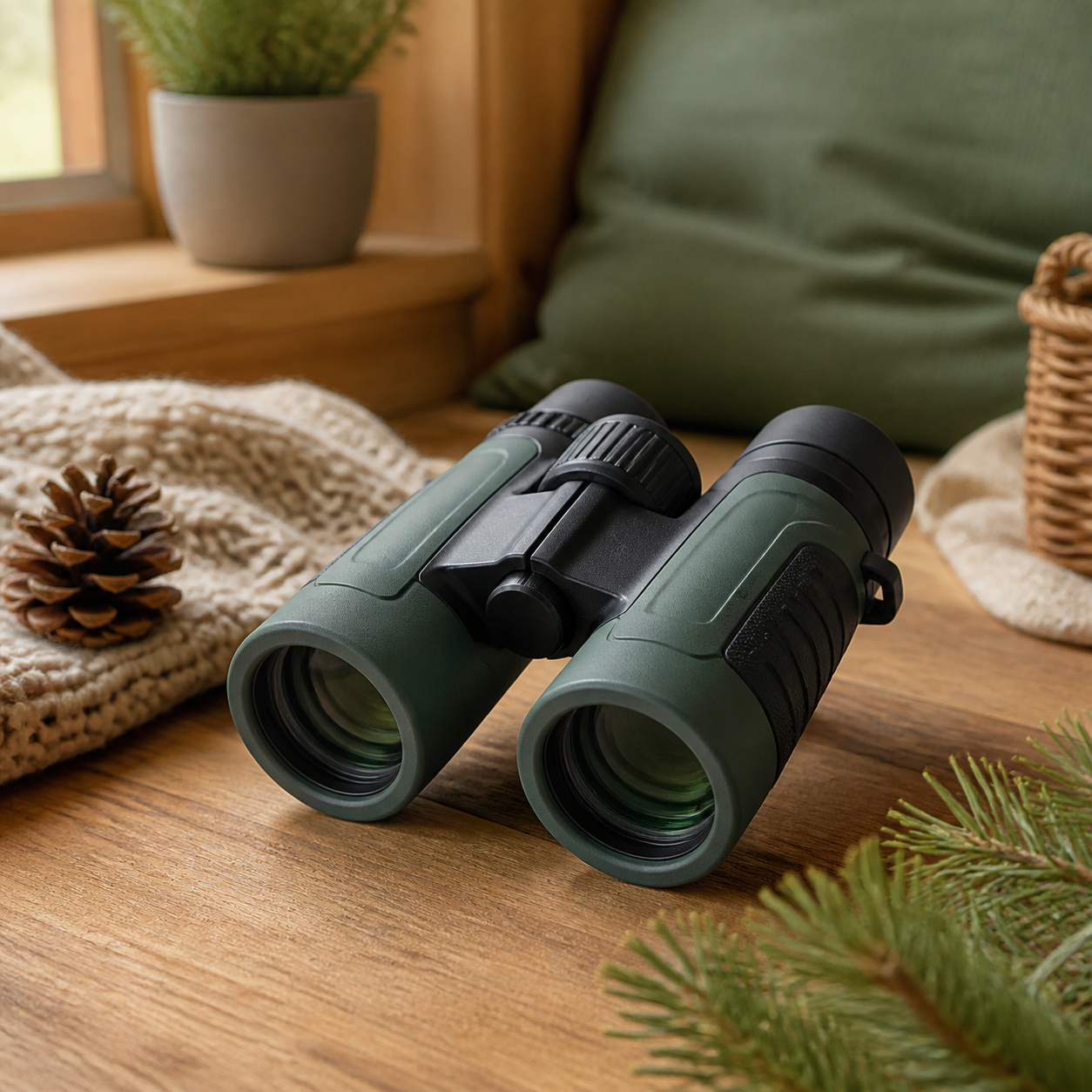 Verrekijker voor een weekend buiten · Kerst voor een kind