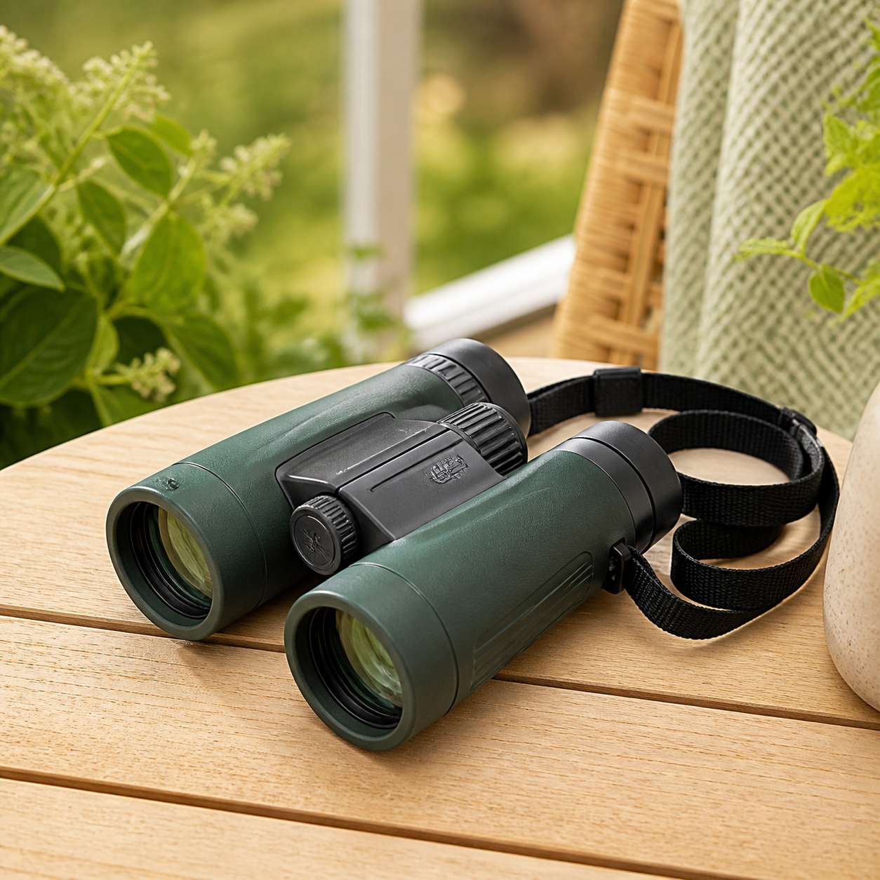 Verrekijker voor tuin en terras · Vaderdag voor een kind