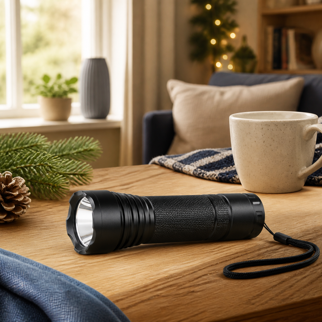 Zaklamp voor wandelaars en kampeerders · Kerst voor een ouder