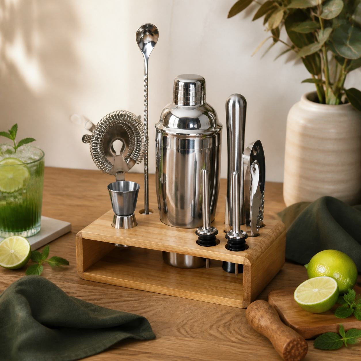 Barset om nieuwe drankjes te mixen · Verjaardag voor je partner