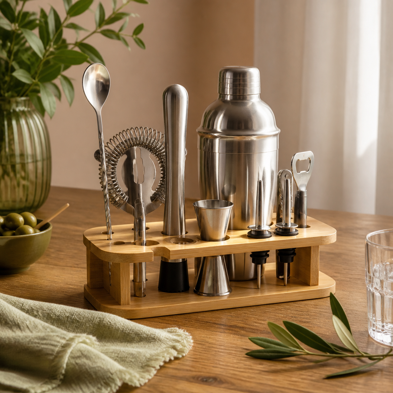 Barset voor een avond met vrienden · Housewarming voor je partner