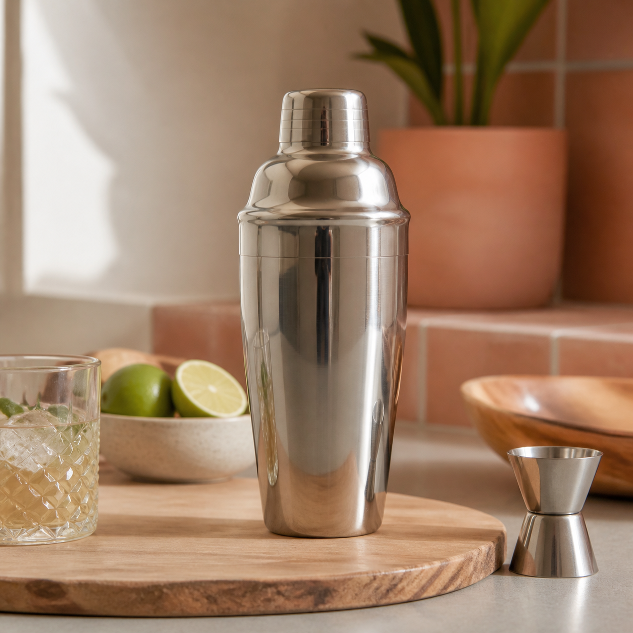 Shaker voor de thuisbar · Housewarming voor je partner
