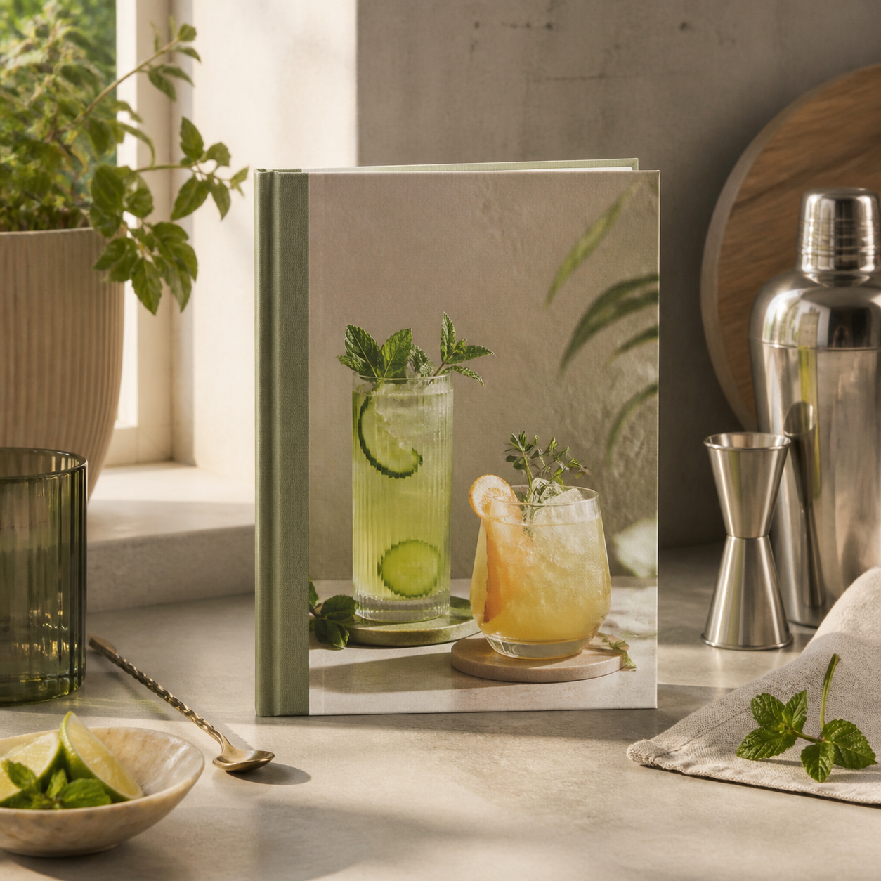 Mocktailboek voor de thuisbar · Housewarming voor je partner