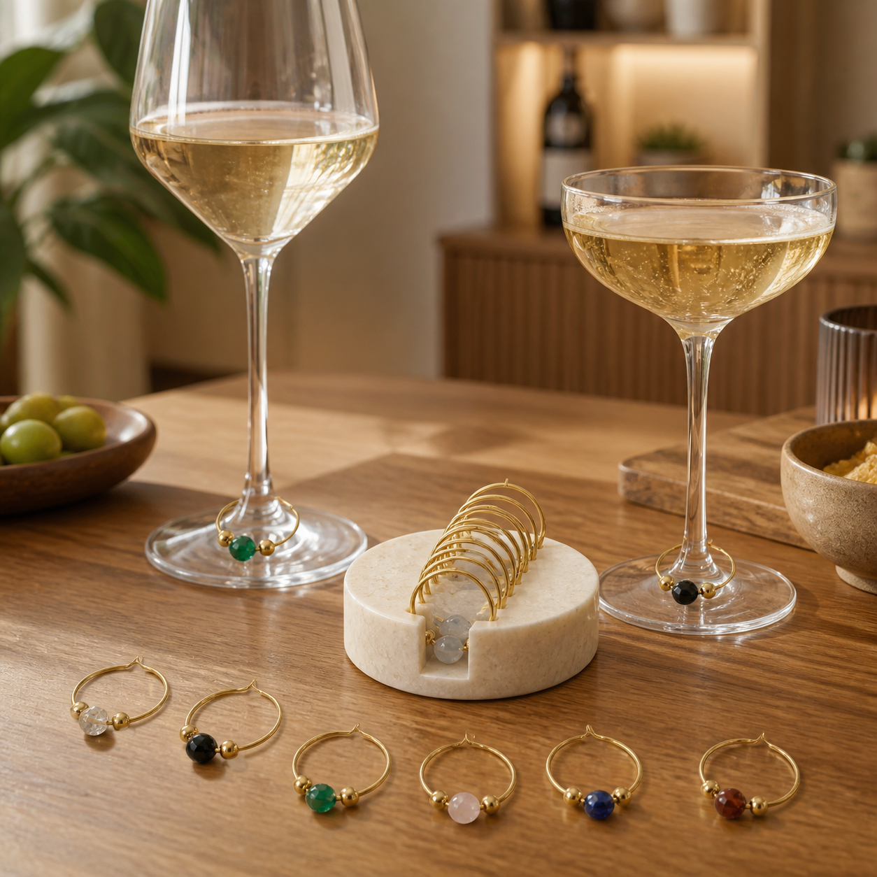 Glasmarkers voor de thuisbar · Housewarming voor je partner