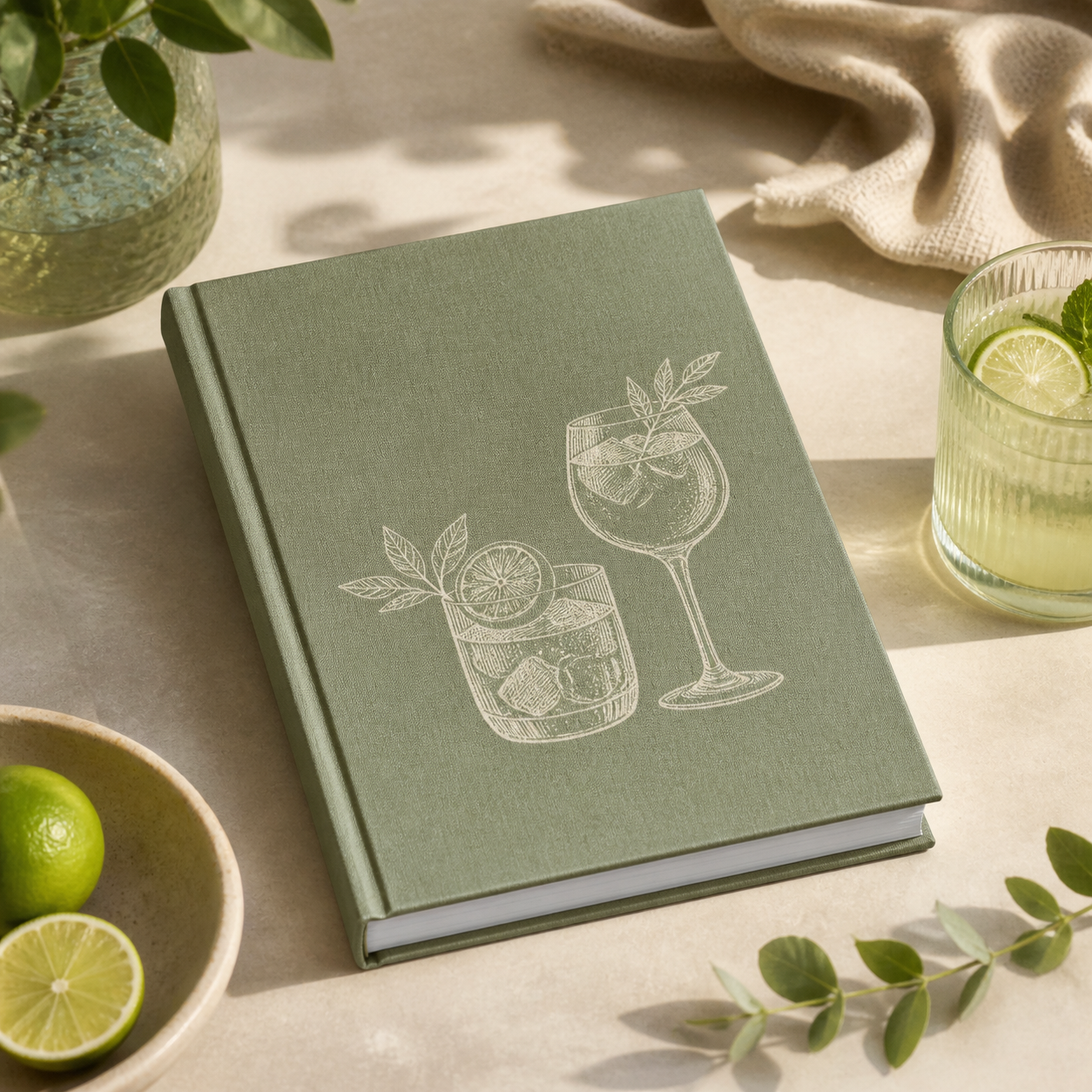 Mocktailboek om samen te proeven · Bedankje voor je partner