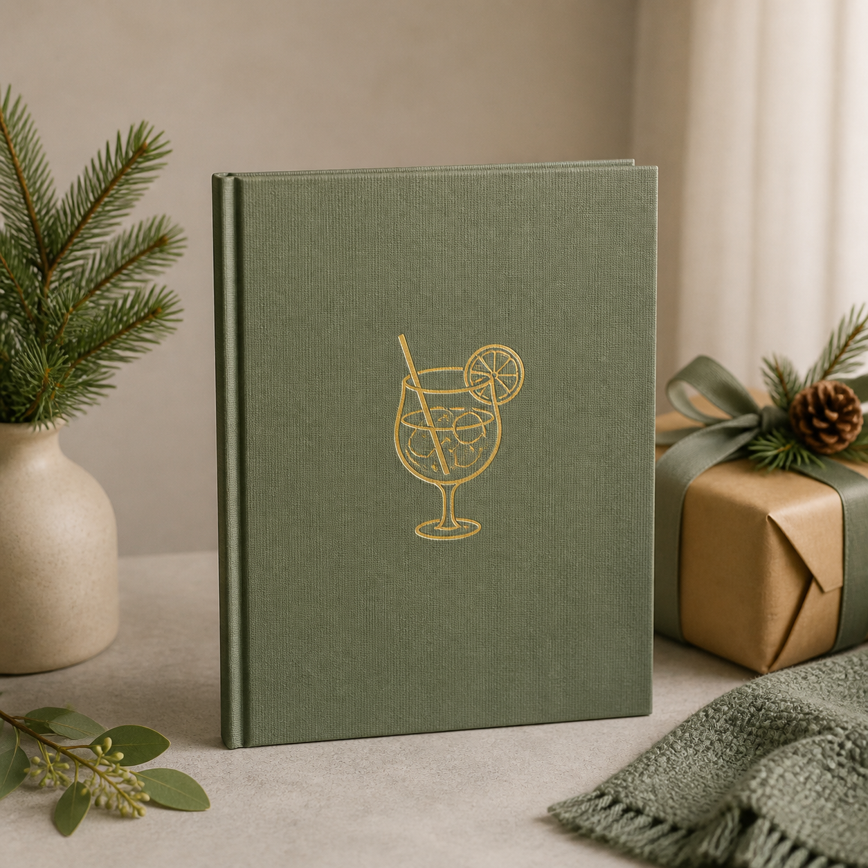 Mocktailboek voor cocktail- en mocktailfans · Kerst voor een vriend