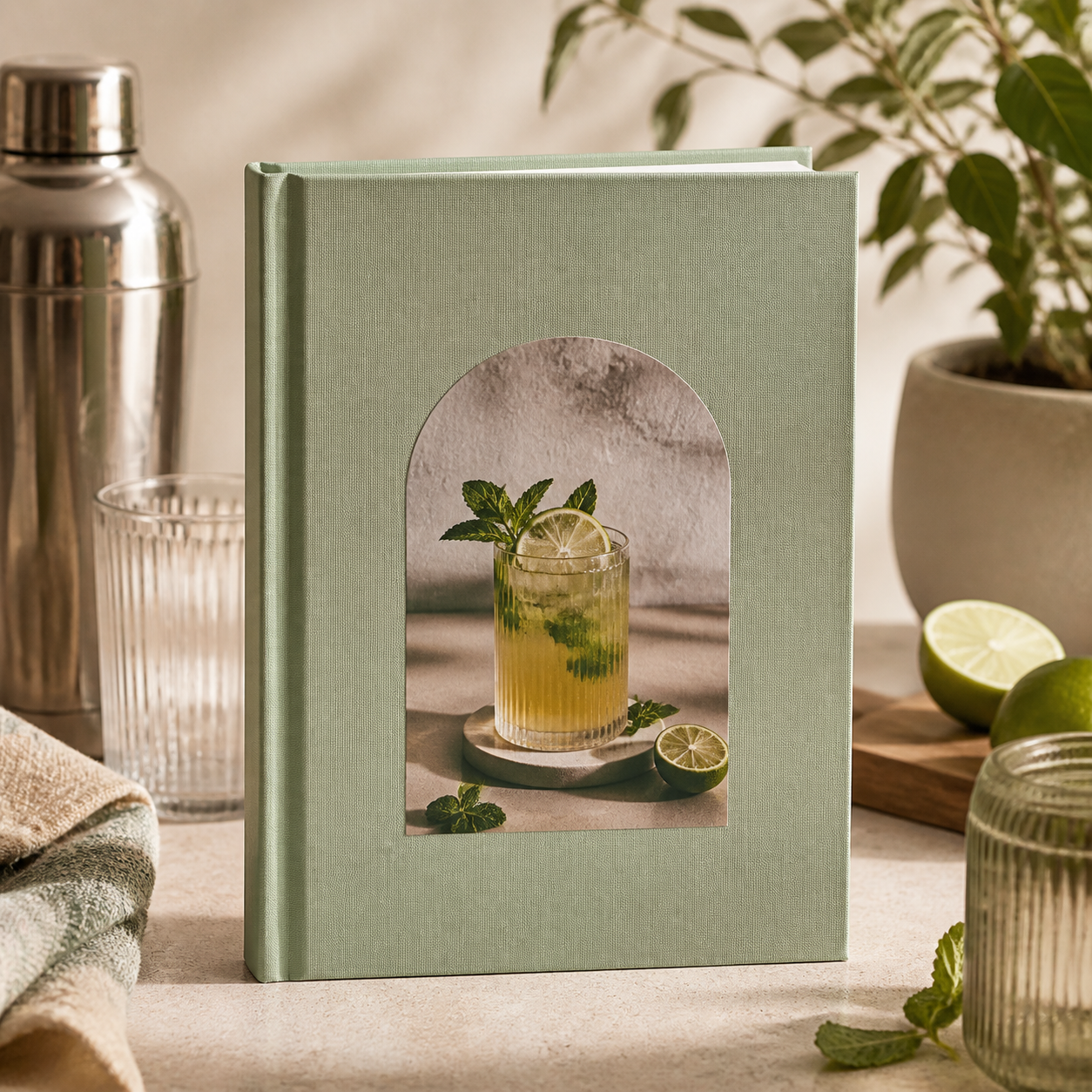 Mocktailboek voor de thuisbar · Housewarming voor een vriend