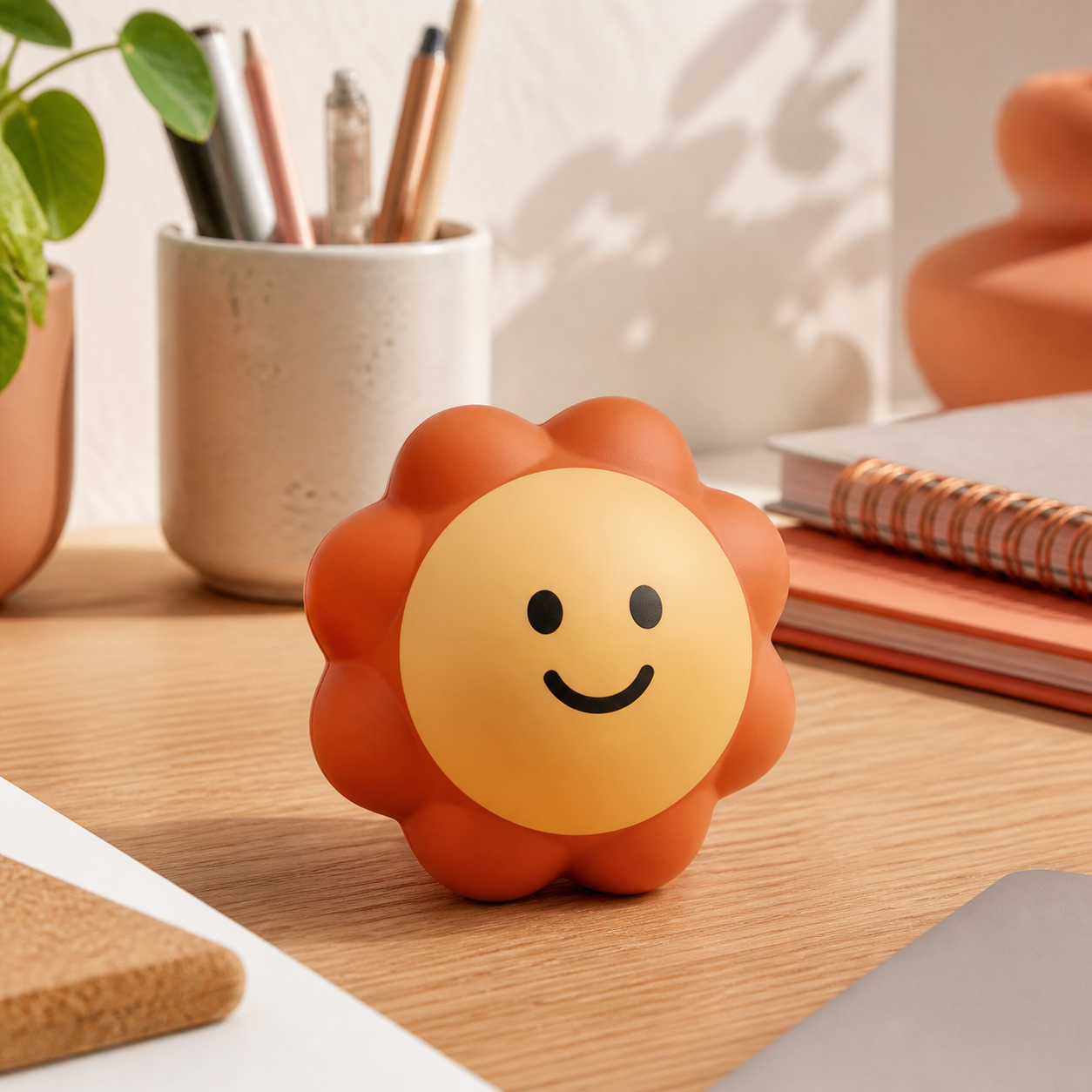 Stressbal om het bureau op te vrolijken · Verjaardag voor een collega