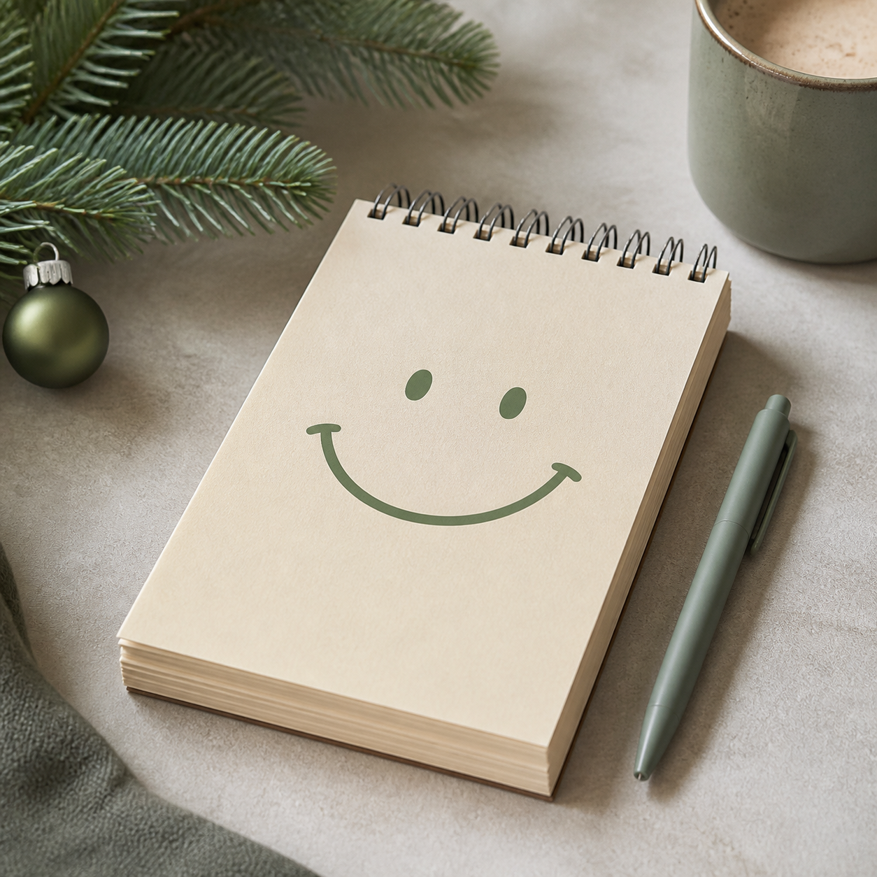 Notitieblok voor een lach op kantoor · Kerst voor een kennis