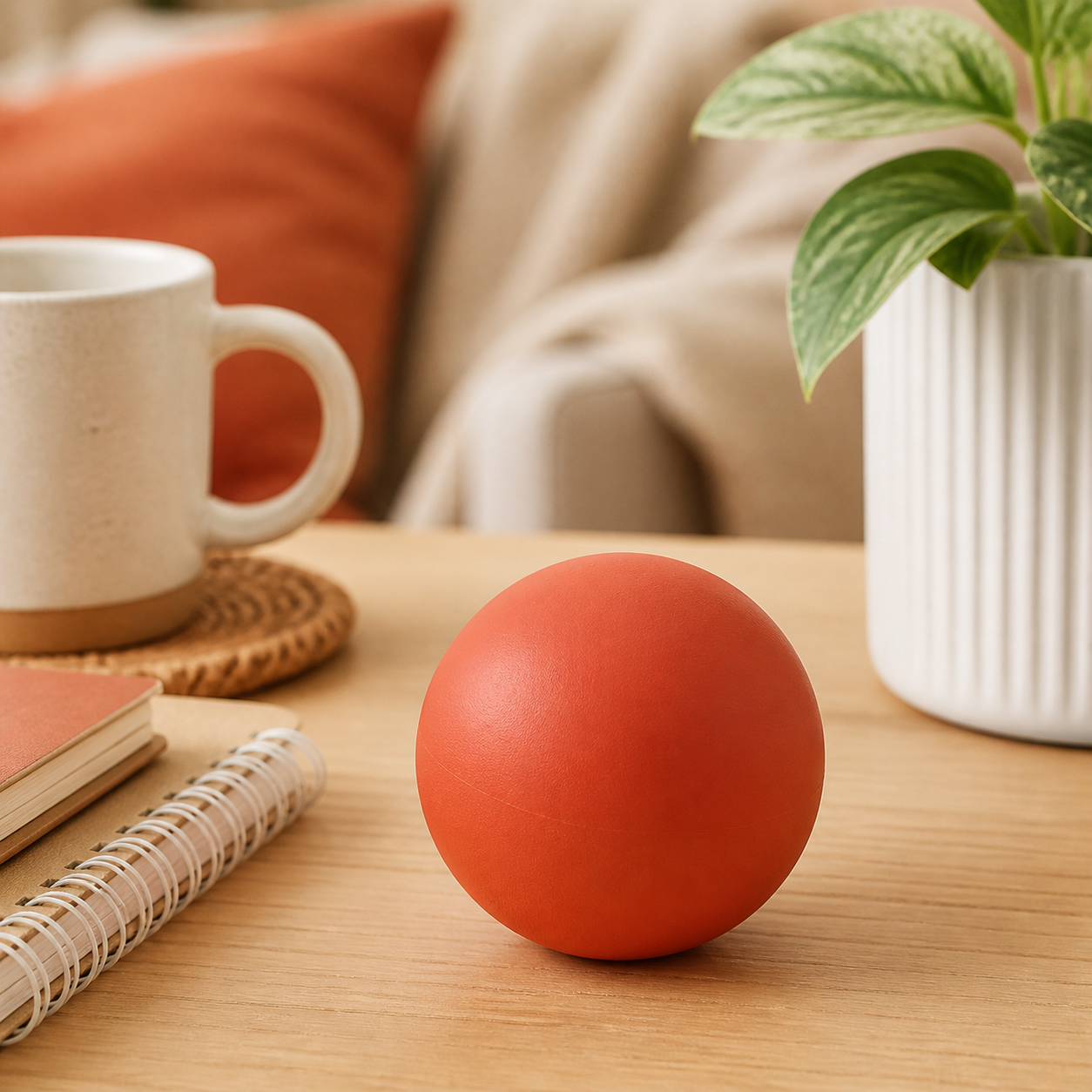 Stressbal als klein teamcadeau · Bedankje voor een kennis