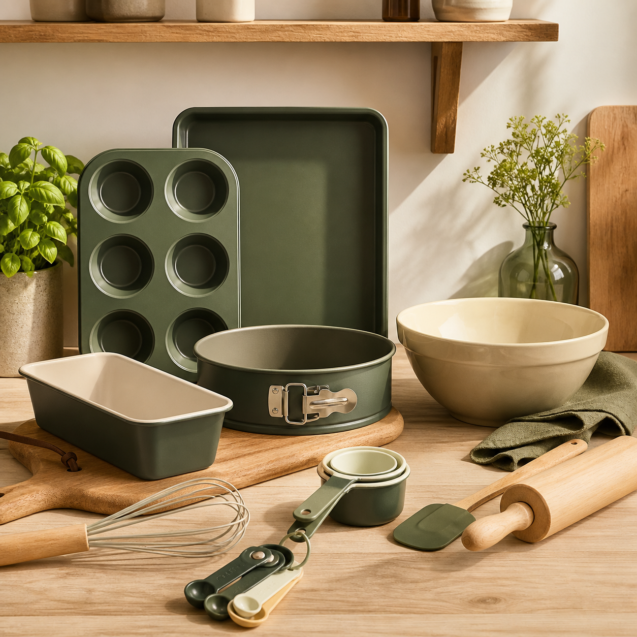 Bakset voor enthousiaste thuiskoks · Bedankje voor je partner