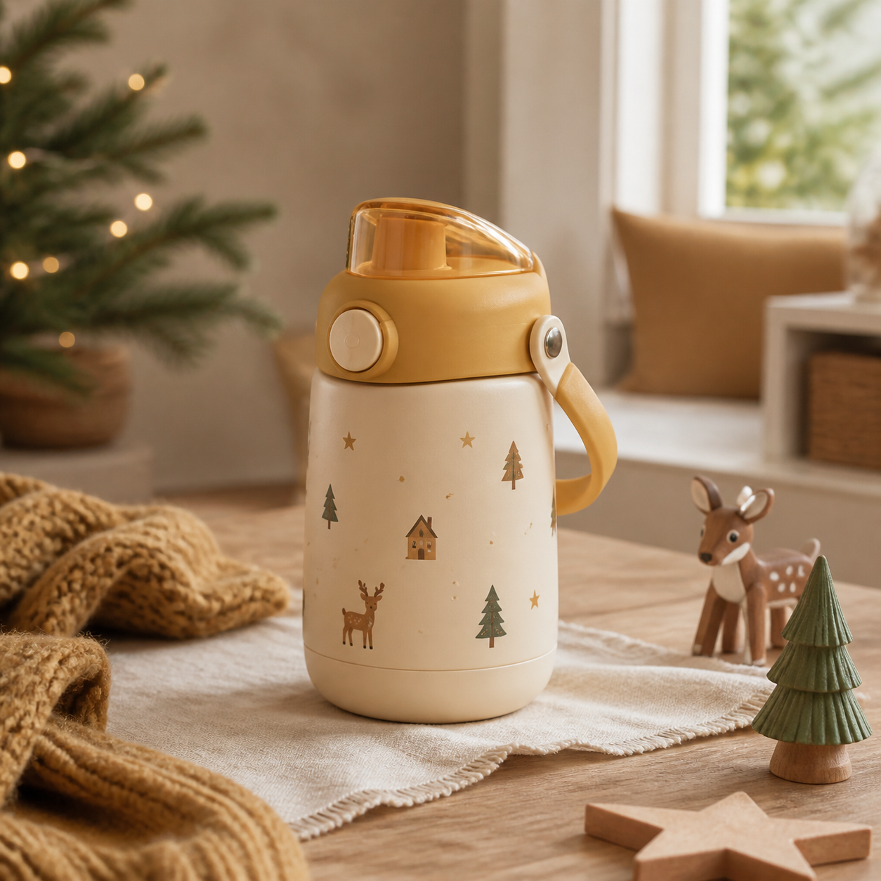 Schoolbeker voor kleine dorstlessers · Kerst voor een kind