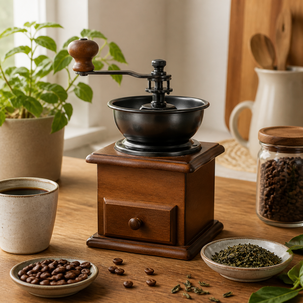 Koffiemolen voor echte fijnproevers · Vaderdag voor een ouder