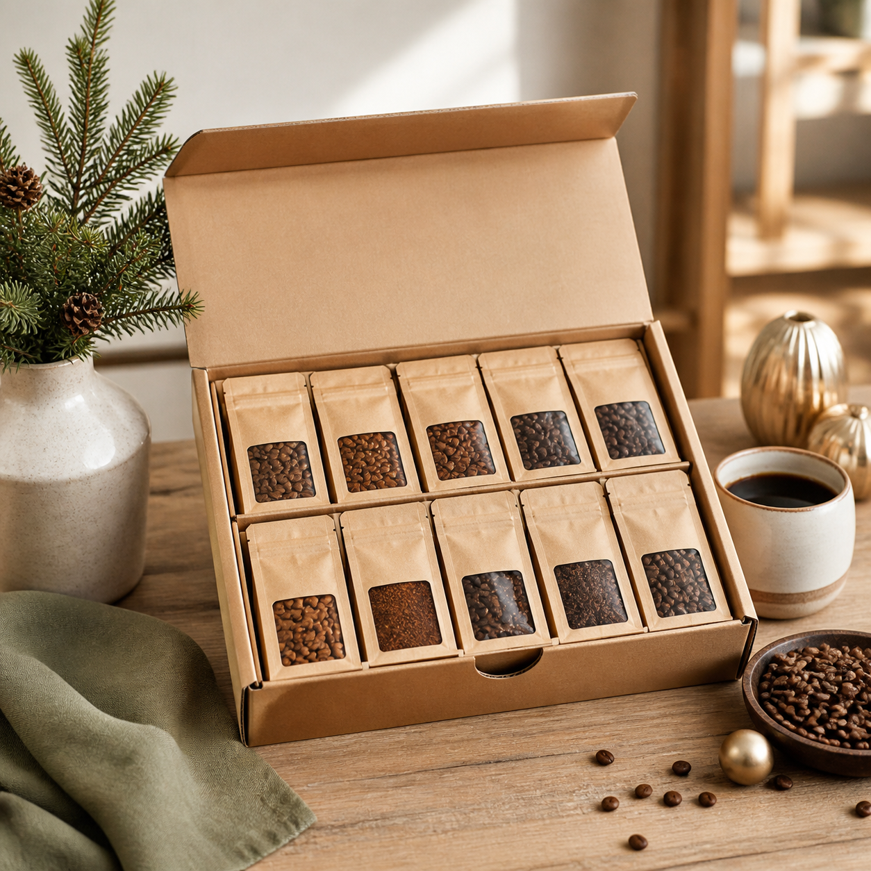Proeverij om nieuwe smaken te ontdekken · Kerst voor je partner