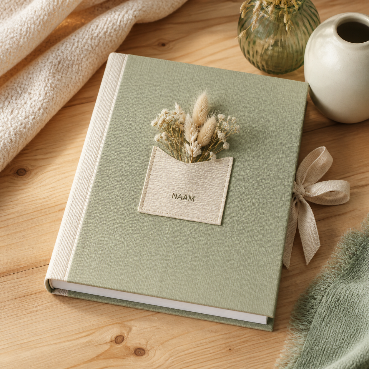 Herinneringsboek met een persoonlijke boodschap · Bedankje voor je partner