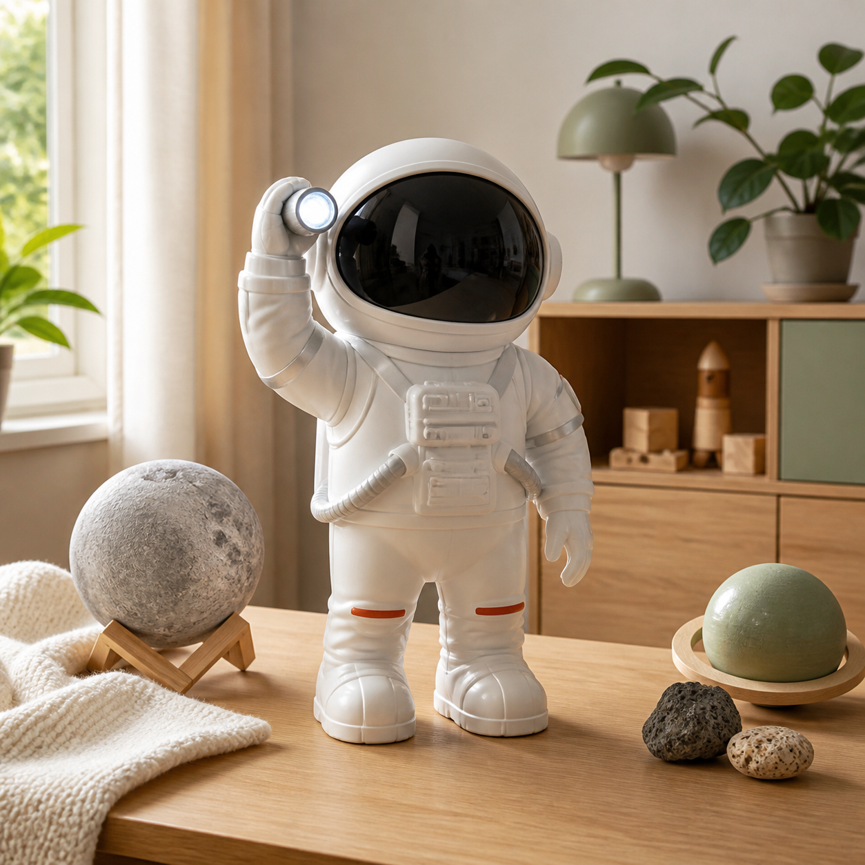 Astronaut om het heelal te ontdekken · Verjaardag voor een kind