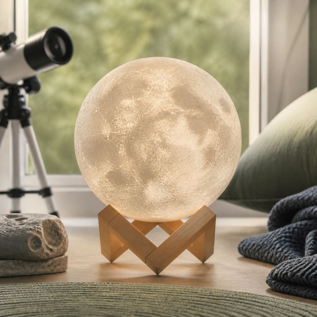 Maanlamp voor ruimtefans · Zomaar voor een kind