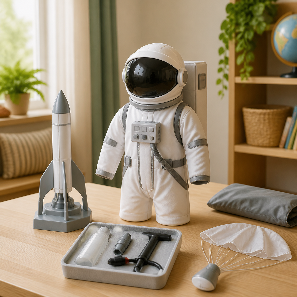 Astronaut voor een eigen ruimtemissie · Verjaardag voor een kind