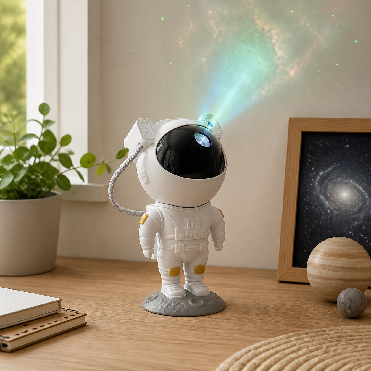 Astronaut voor ruimtefans · Verjaardag voor familie