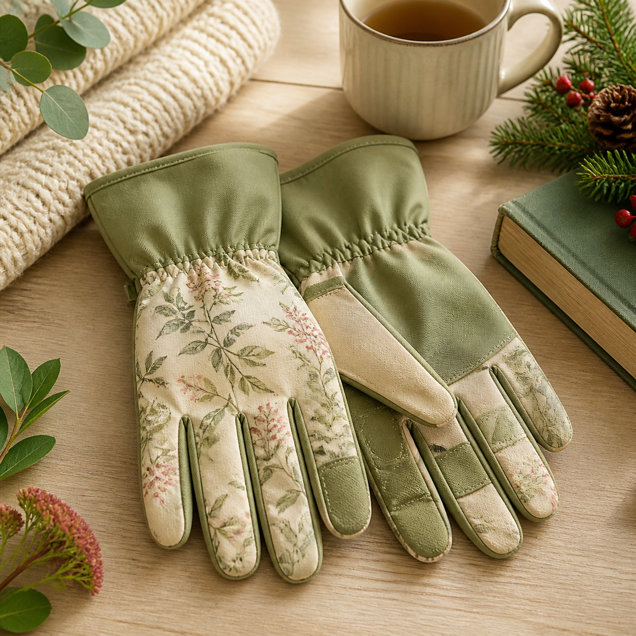 Tuinhandschoenen voor rustige leesmomenten · Kerst voor een ouder
