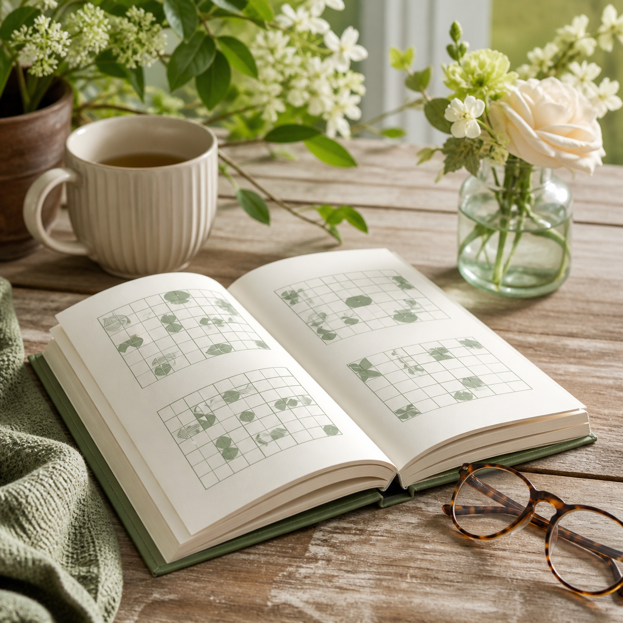 Puzzelboek voor tuinliefhebbers · Moederdag voor een ouder
