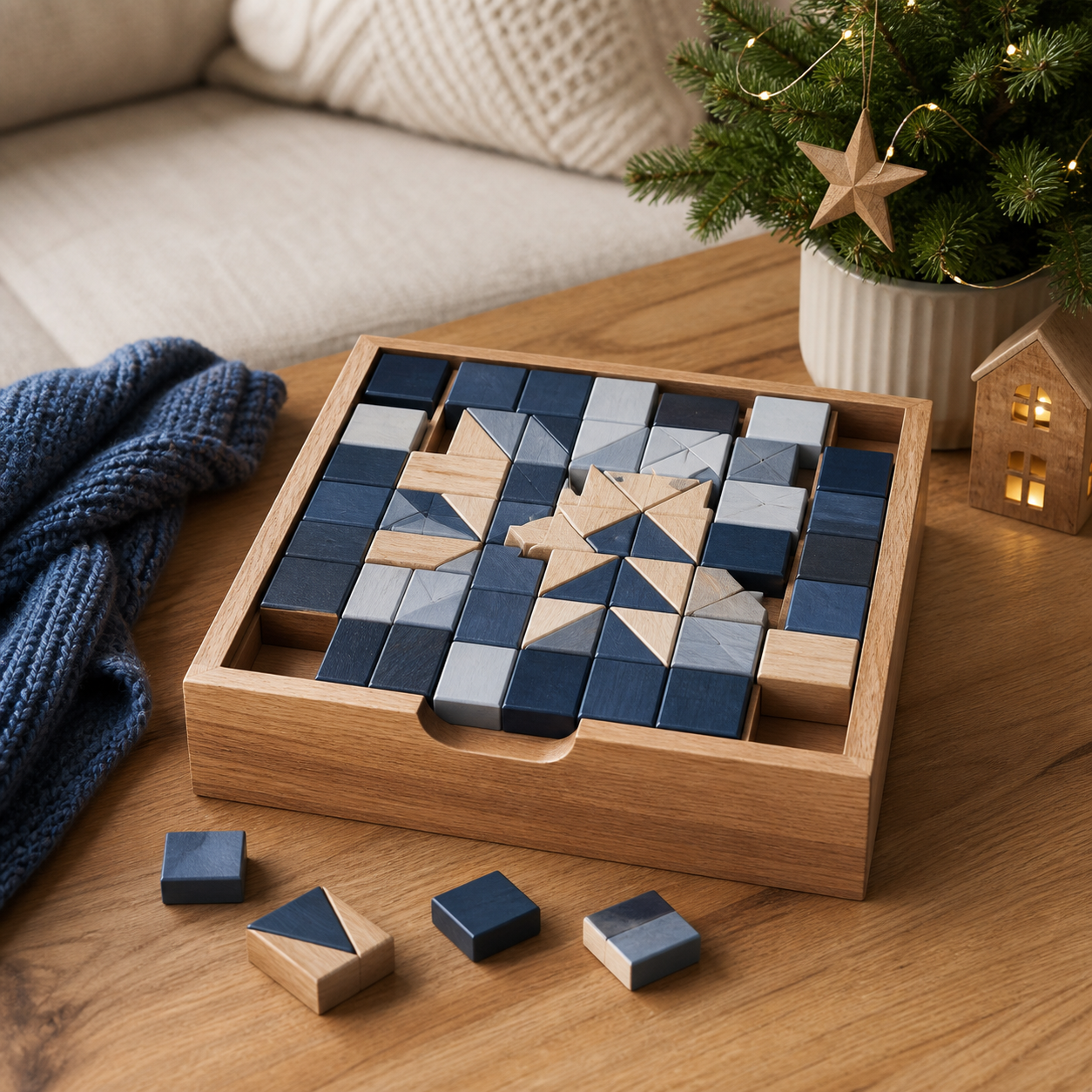 Familiespel voor fanatieke puzzelaars · Kerst voor je partner