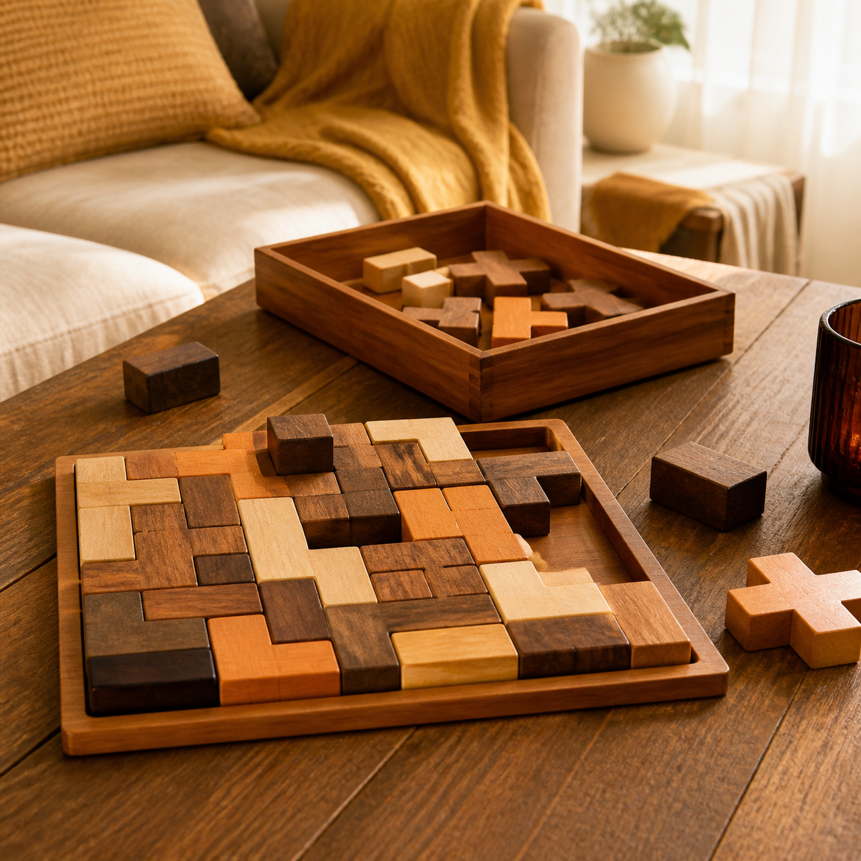 Puzzelspel als verrassend groepscadeau · Verjaardag voor je partner