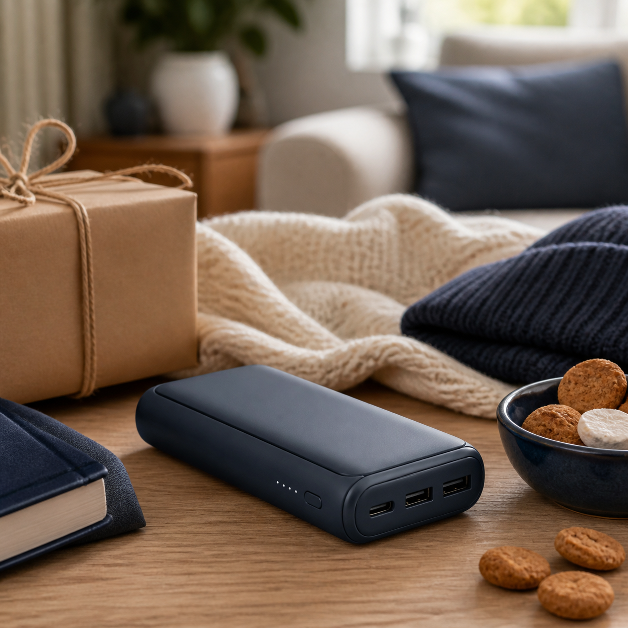 Powerbank om tijd en gedoe te besparen · Sinterklaas voor je partner