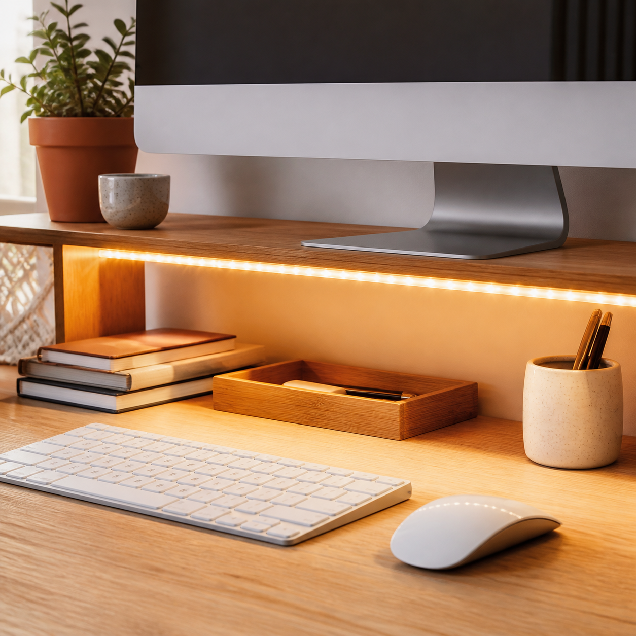 Ledstrip voor een opgeruimd bureau · Sinterklaas voor je partner