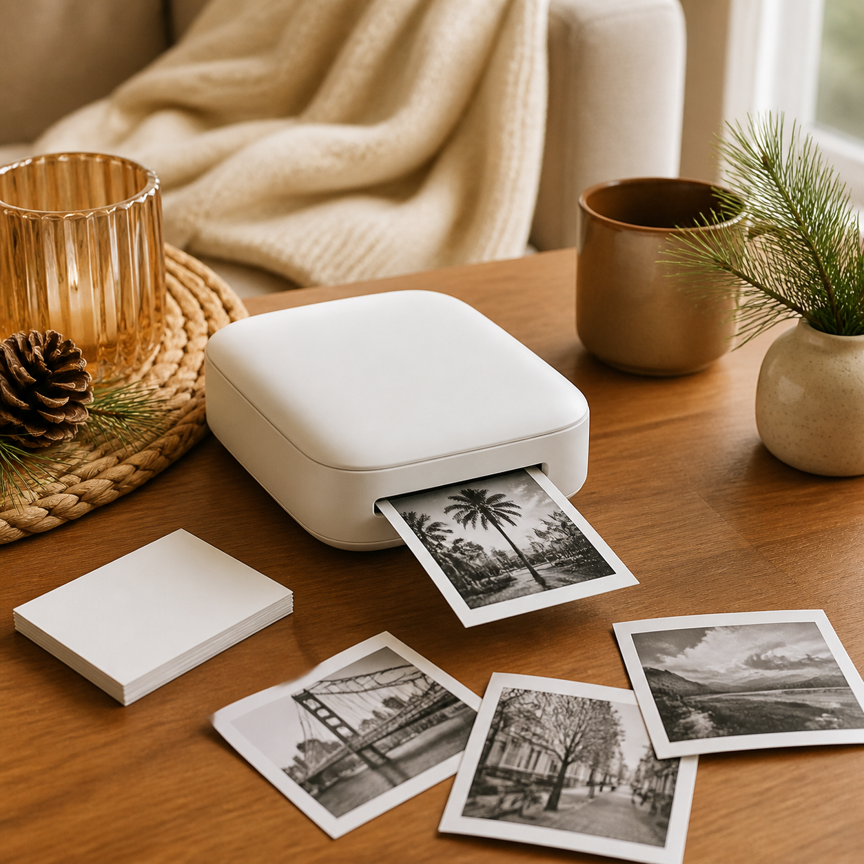 Miniprinter voor thuis en onderweg · Kerst voor een vriend
