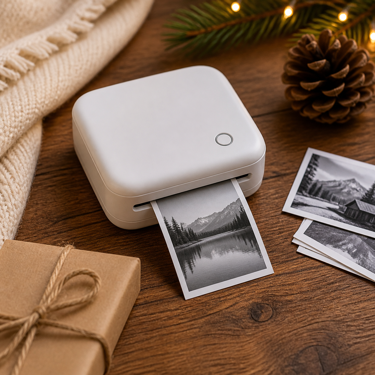 Miniprinter om tijd en gedoe te besparen · Kerst voor een vriend