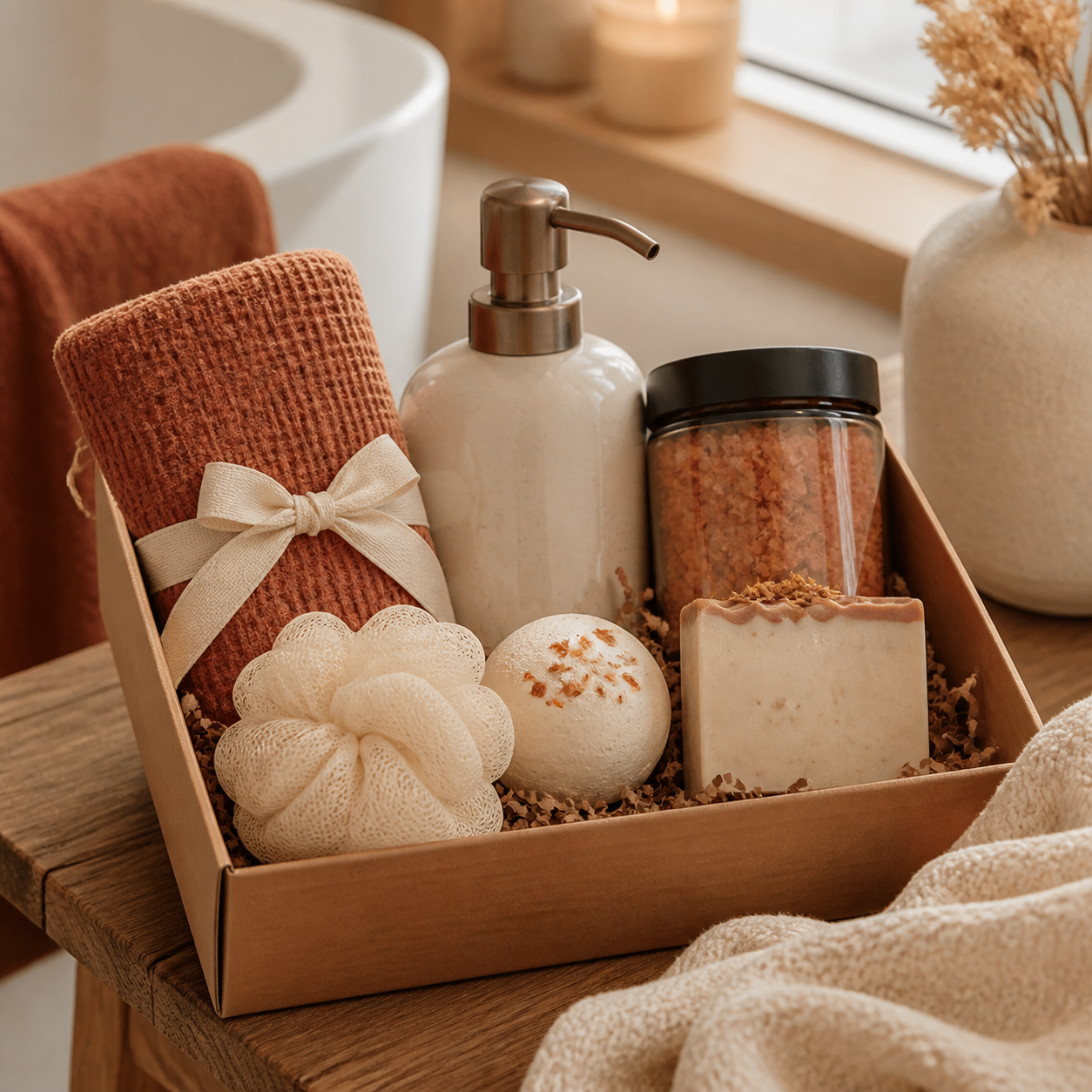Badset om thuis te vertragen · Kerst voor je partner