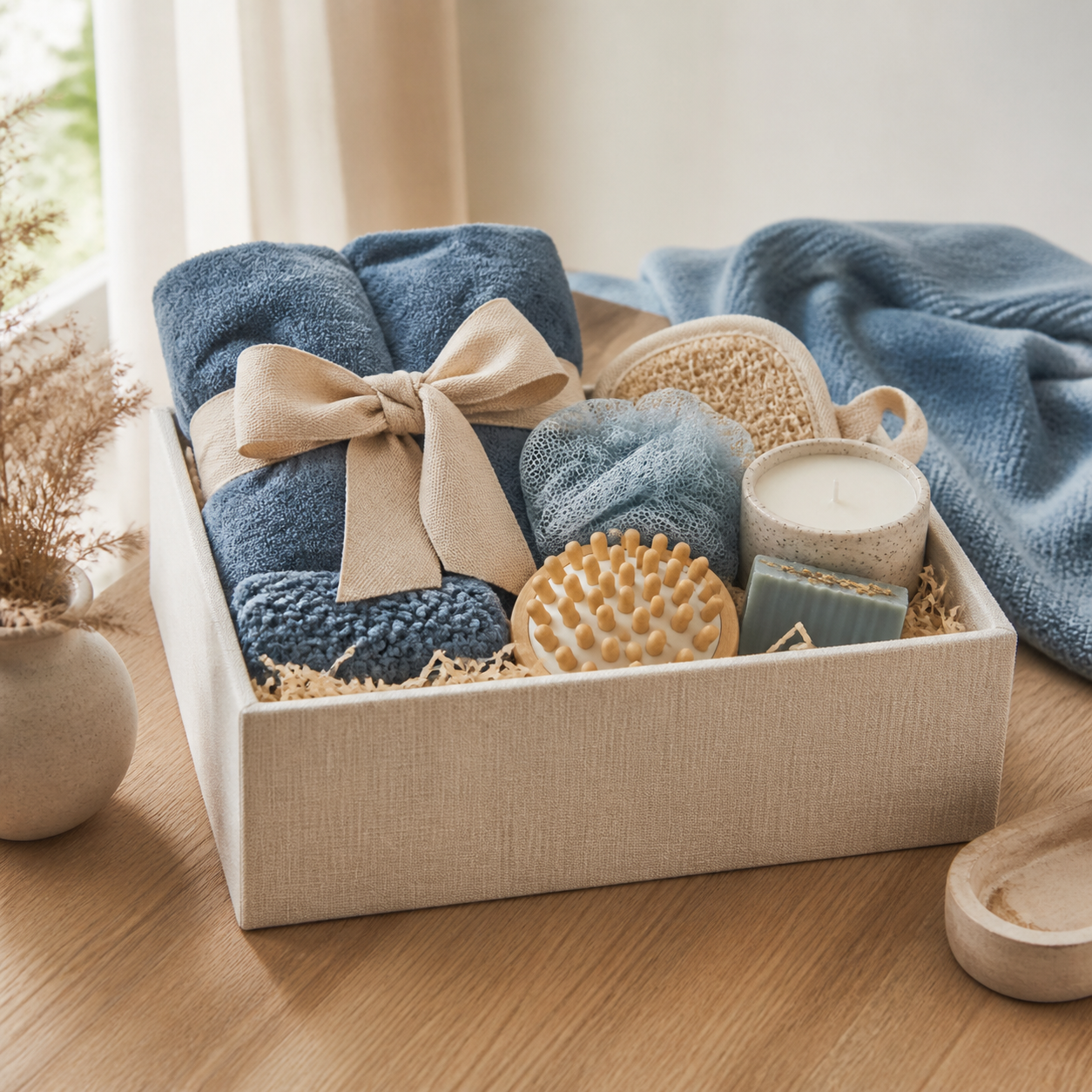 Verzorgingsbox als luxe verwenmoment · Bedankje voor je partner