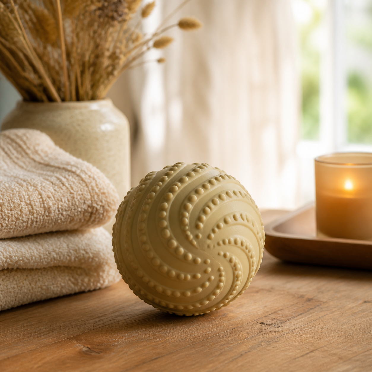 Massagebal voor welverdiende me-time · Moederdag voor een ouder