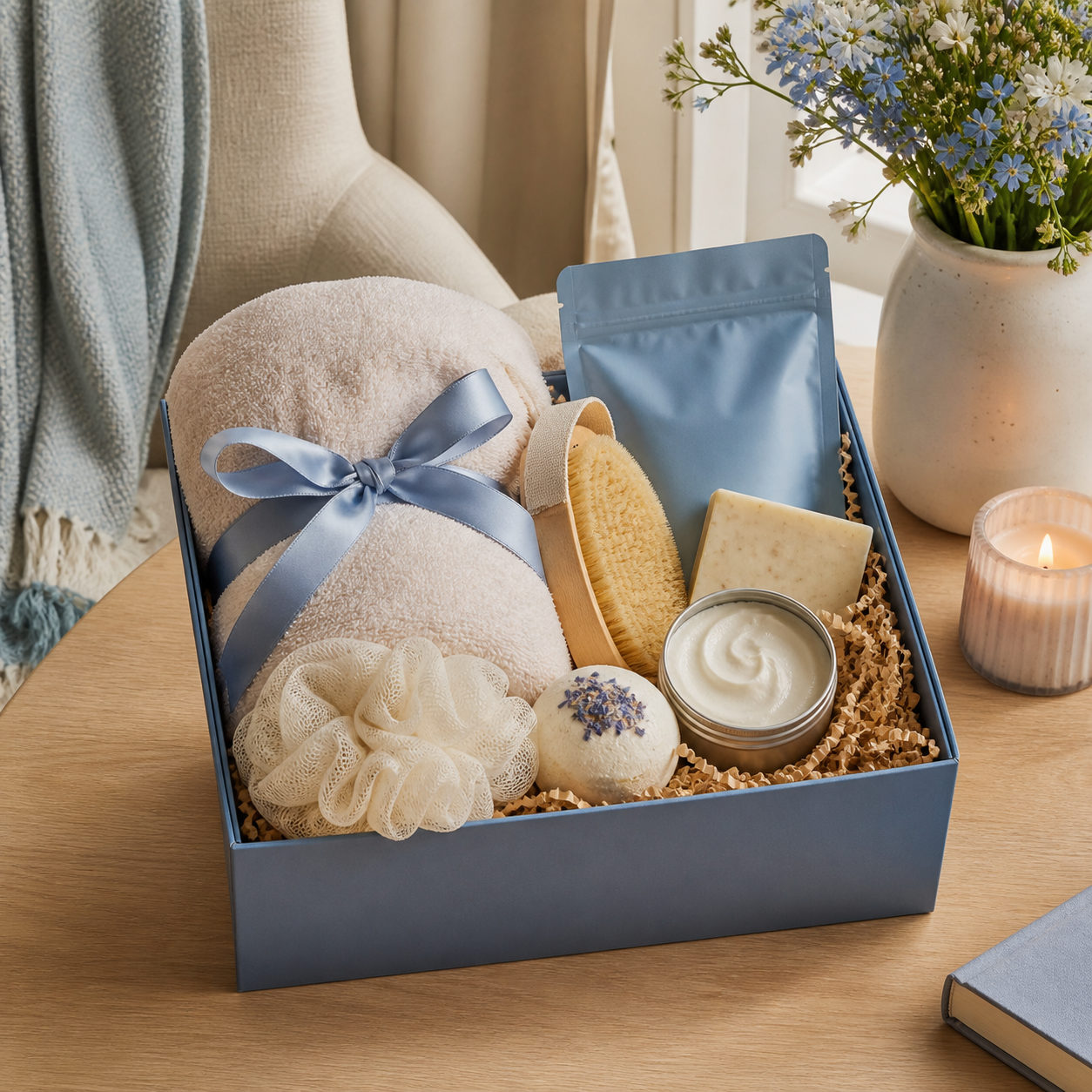 Verzorgingsbox voor welverdiende me-time · Moederdag voor een ouder