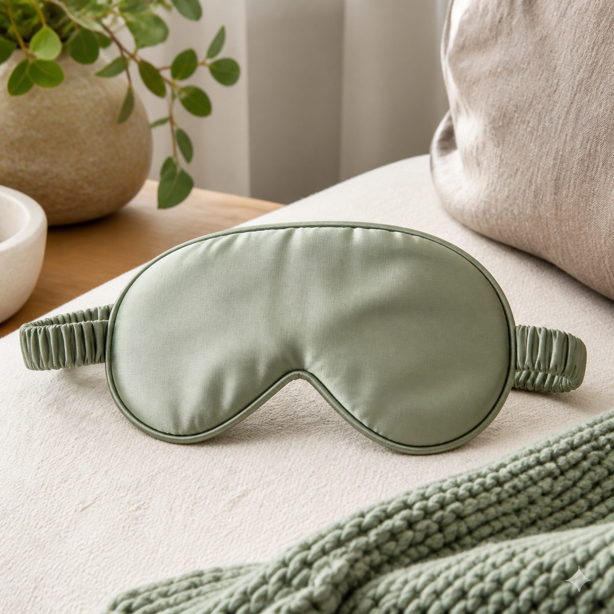 Slaapmasker als luxe verwenmoment · Moederdag voor een ouder