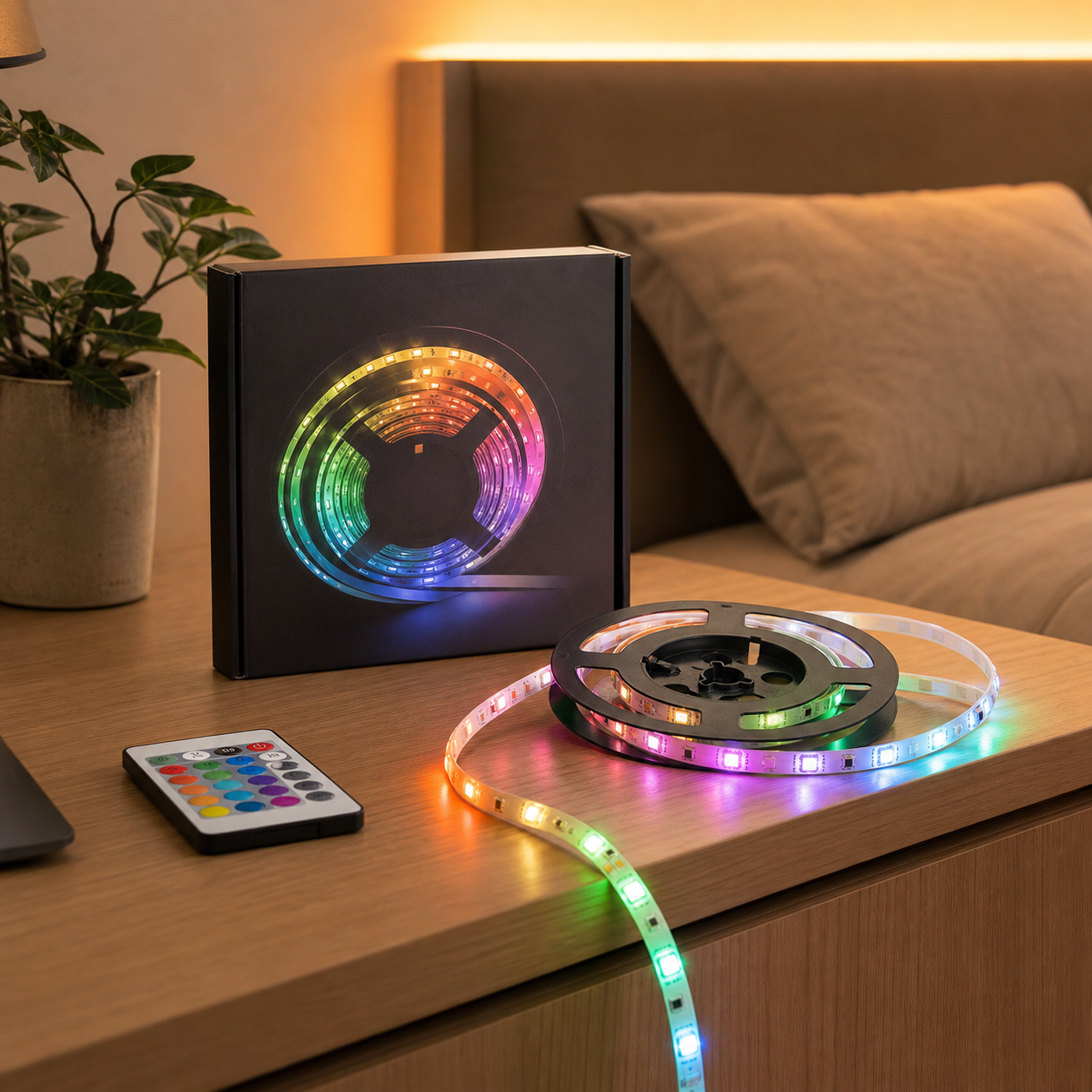 Ledstrip voor gadgetliefhebbers · Verjaardag voor een vriend
