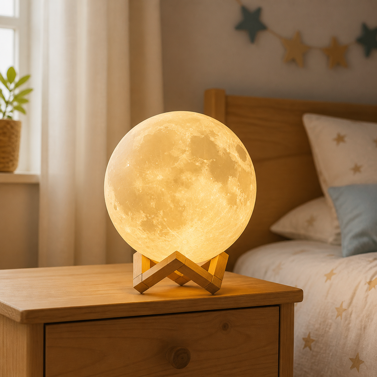 Maanlamp voor een kamer vol sterren · Zomaar voor familie