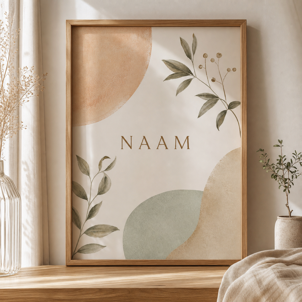 Poster met ruimte voor een herinnering · Verjaardag voor je partner