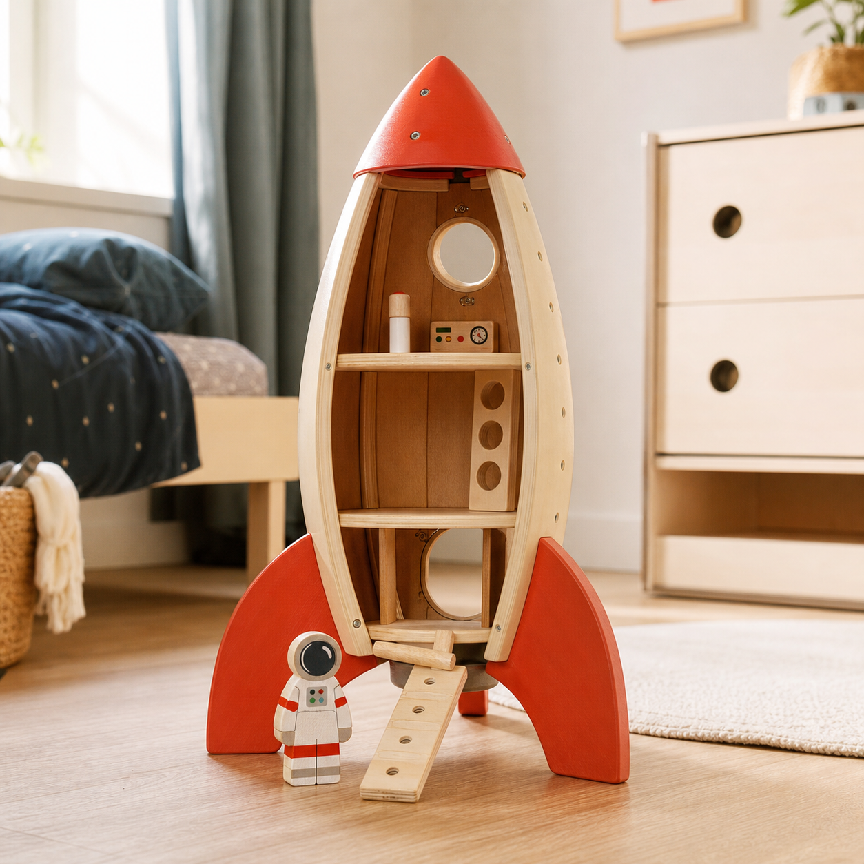 Raket voor jonge astronauten · Verjaardag voor een kind