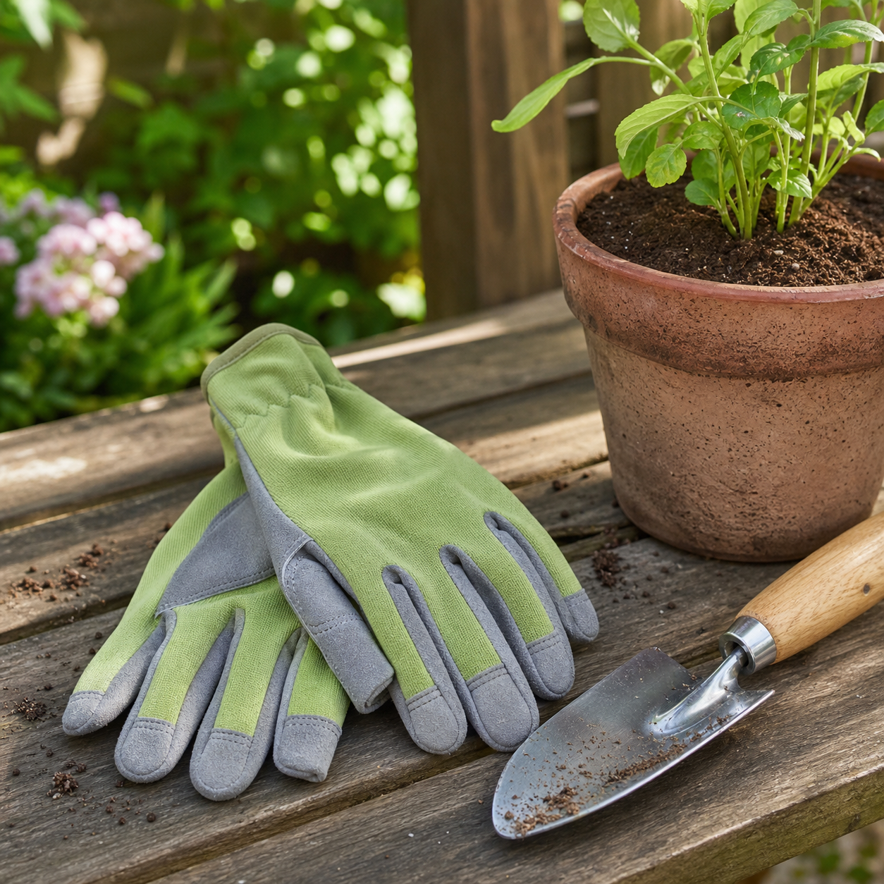 Tuinhandschoenen voor extra gemak thuis · Verjaardag voor een ouder